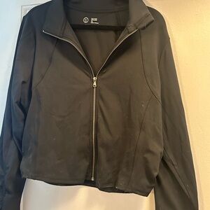 Gilly Hicks Black Bomber Jacket